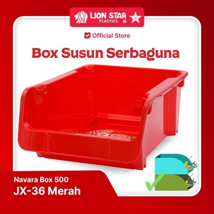 wdfq- Lion Star Kotak Penyimpanan Navara Box 500 Jx-36