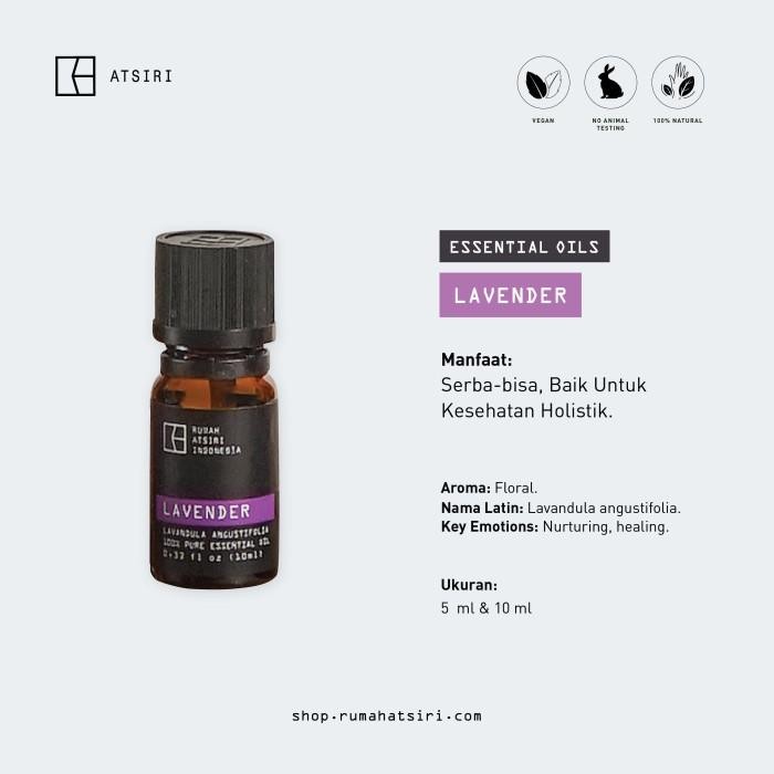 ATSIRI Lavender Essential Oil Minyak Aromaterapi