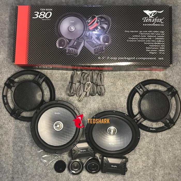 Tensfox Ten 652N 6.5" 2 Way Component Set Speaker 380W
