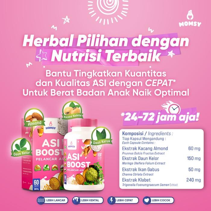 n1bu- Momsy Asi Booster 60 Kapsul [Valentine]