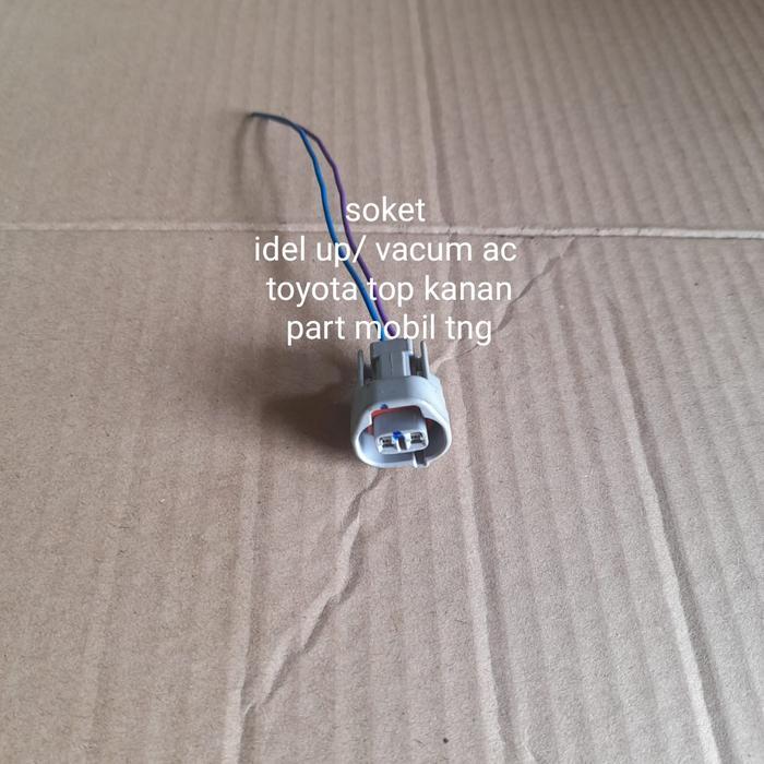SOKET IDLE UP SOKET BLOWER AC TOYOTA ORIGINAL OK.