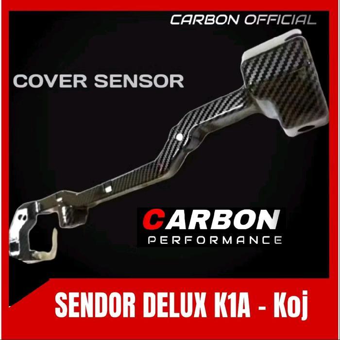 SALE ! SENSOR BEAT DELUX CARBON / sensor beat led Scoopy new carbon sensor Genio carbon Motor