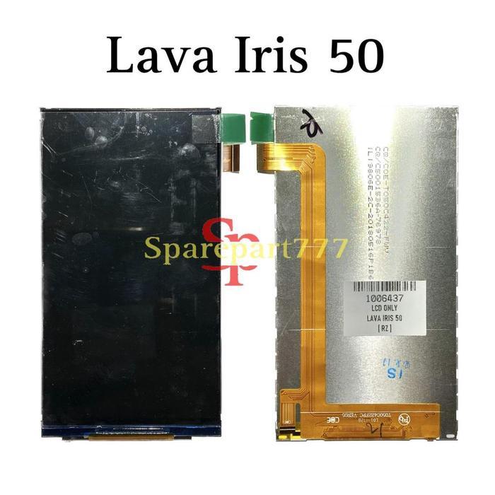 NEW ORIGINAL LCD ONLY LAVA IRIS 50 - LCD ONLY SAJA