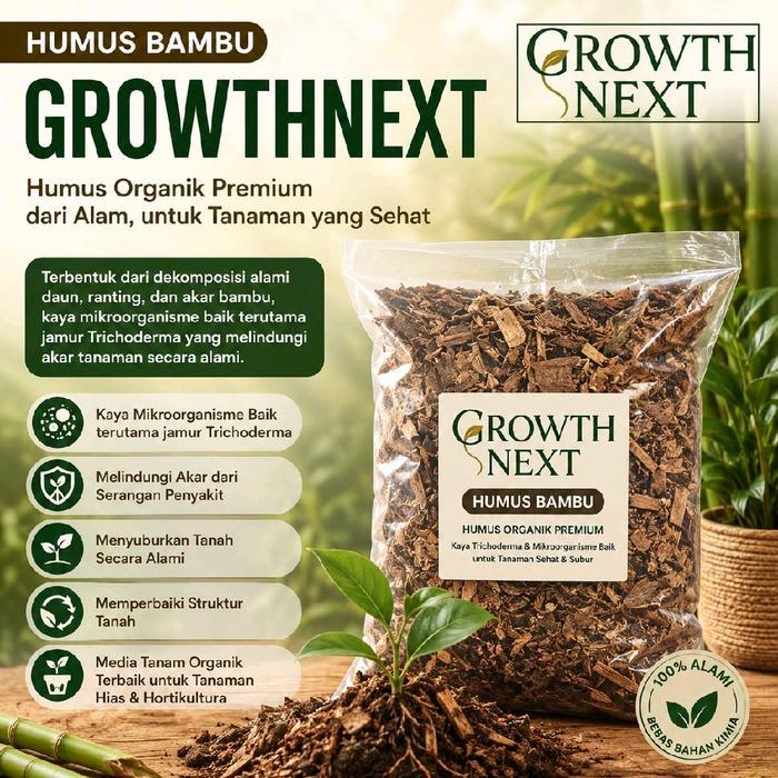 SALE  humus bambu hutan murni pengembur media tanam bebas tanah bebas hama ORIGINAL