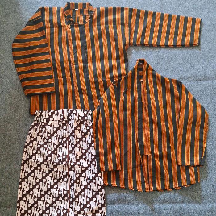 Promo Anak Setelan Kebaya Dan Anak Pria Sorjan (Bawahan Rok Wiru)