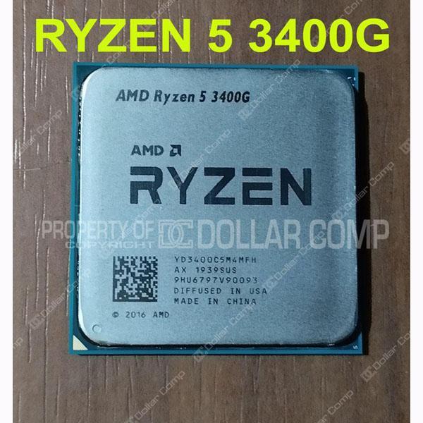 TERBARUUU Processor Procesor Procie AMD Ryzen 5 3400G AM4 tag 3200G 2400G 4600G 4300G 5600g