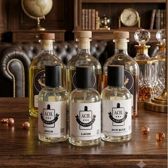 Badling Parfum Botol Sticker Putih 30Ml