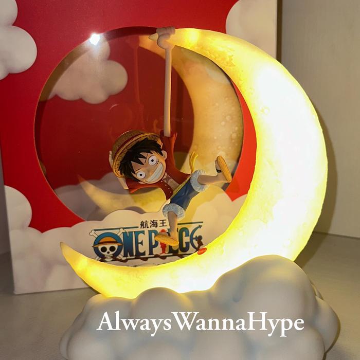 ONE PIECE X HAPPY LIFE LUFFY LAMPU TIDUR , NIGHT LAMP ONE PIECE LUFFY , LAMPU TIDUR ONE PIECE LUFFY