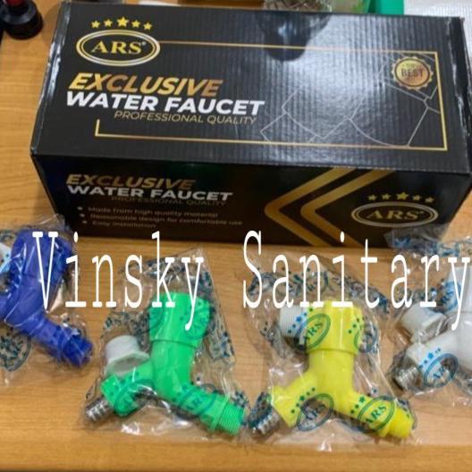 KERAN KRAN PVC MAHKOTA TAMAN ARS WARNA-WARNI BAGUS 3001