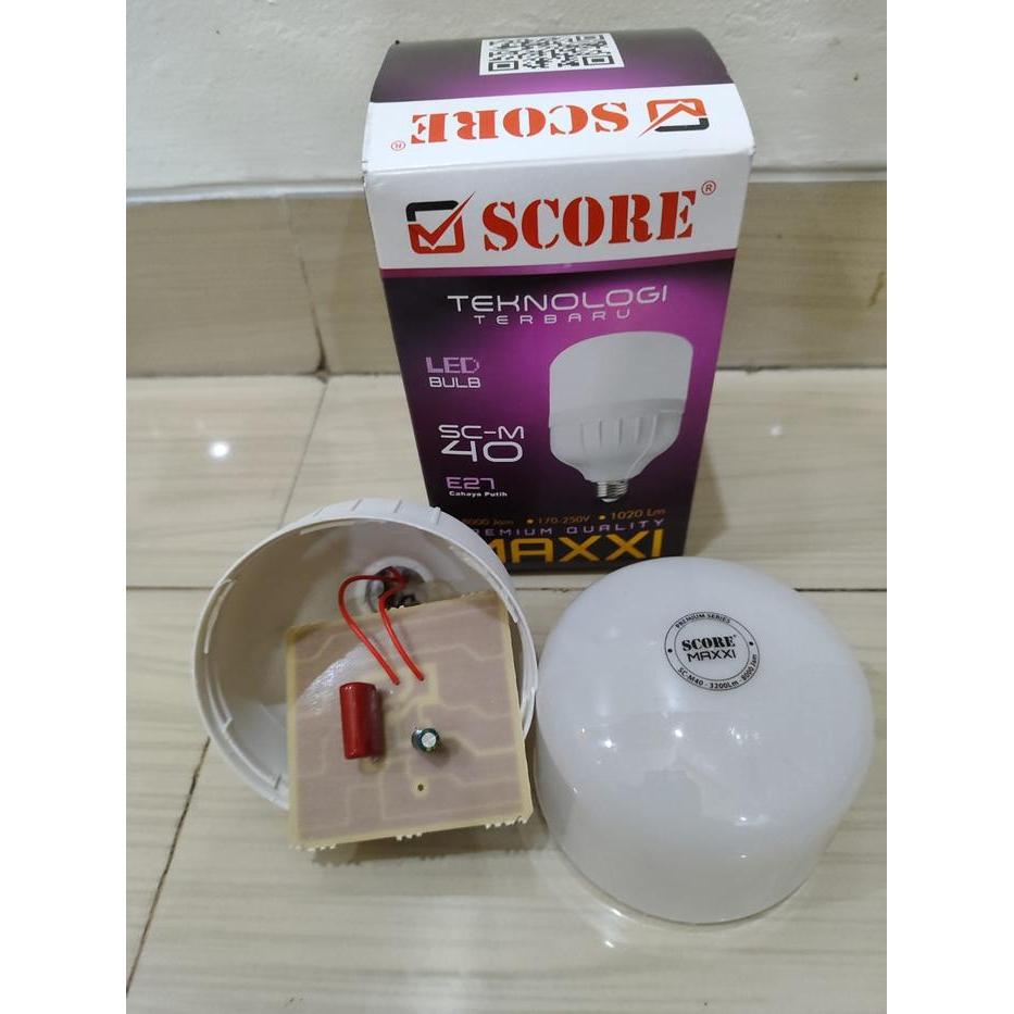 NEW!! 10 PCS Lampu LED 50watt Bohlam LED Score MAXXI