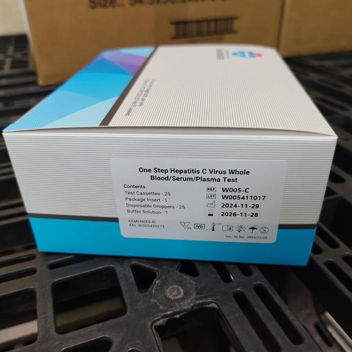 Answer Rapid Test Hcv Cassette 25 Test - Alat Cek Hepatitis C Tipe Tetes Isi 25 Wb/S/P Edisi 11/2026