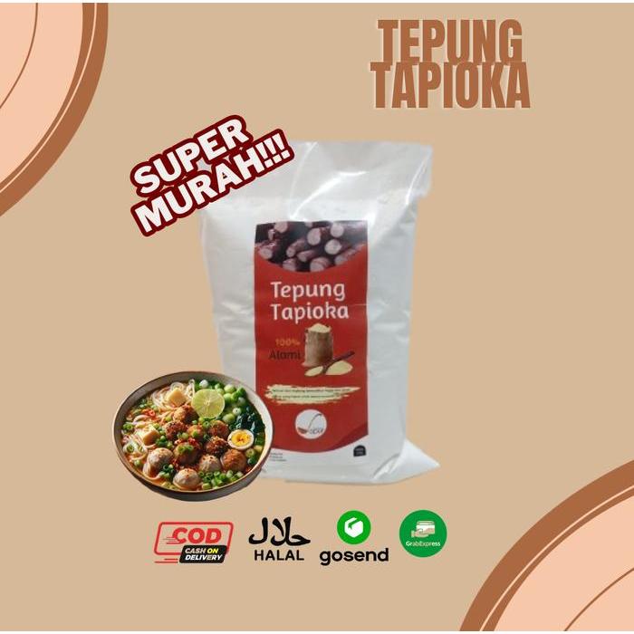 Tepung Tapioka 100gr / Sari Pati Singkong / Tepung Tapioka Asli - Bahan Dapur Maizena