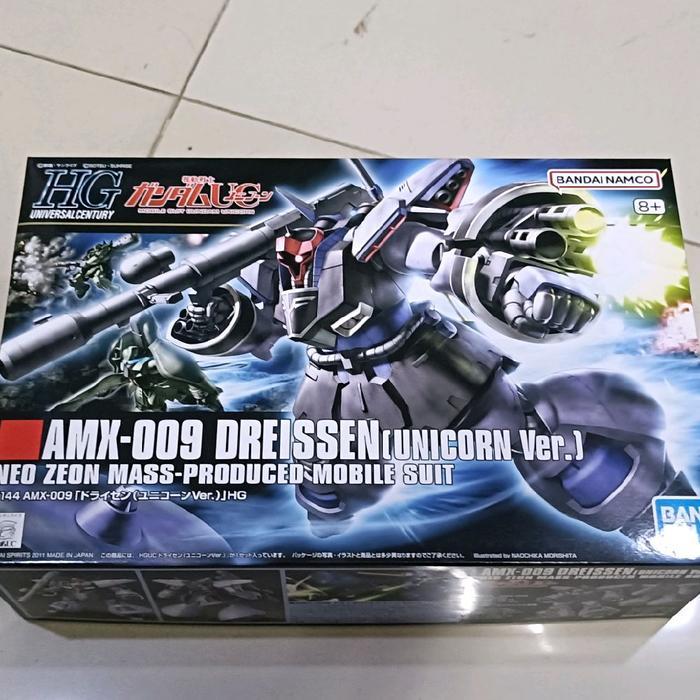 HOT SALE GUNDAM HG124 AMX-009 DREISSEN(UNICORN VER)64090 TERMURAH