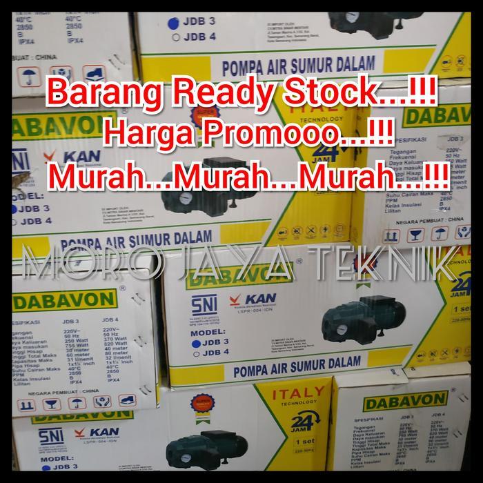 Mesin Pompa Air Jet Pump Otomatis Dabavon Jdb.3 255 Tanpa Tabung Terbaru 