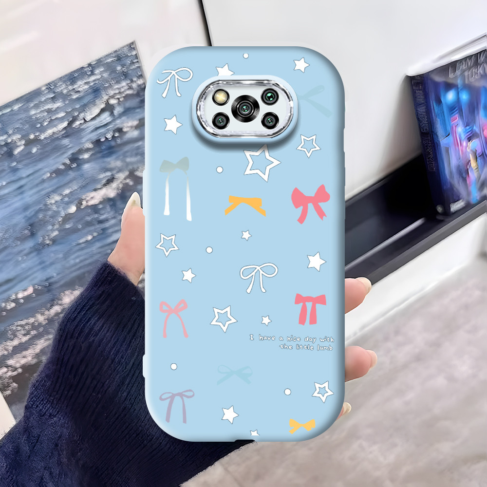 Cute Soft case Premium Full Case For Xiaomi Poco X3 NFC Pro CaseCase Silicone Phone Soft Kesing Casi