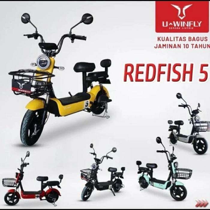 Sepeda Listrik Uwinfly RF5 / Red Fish RF 5