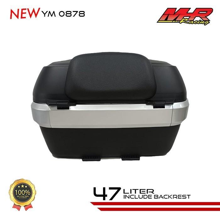 Premium Box Pcx Top Box Paketan Pcx150/Pcx160 Mhr 47Liter Muat Dua Helm Mhr Original