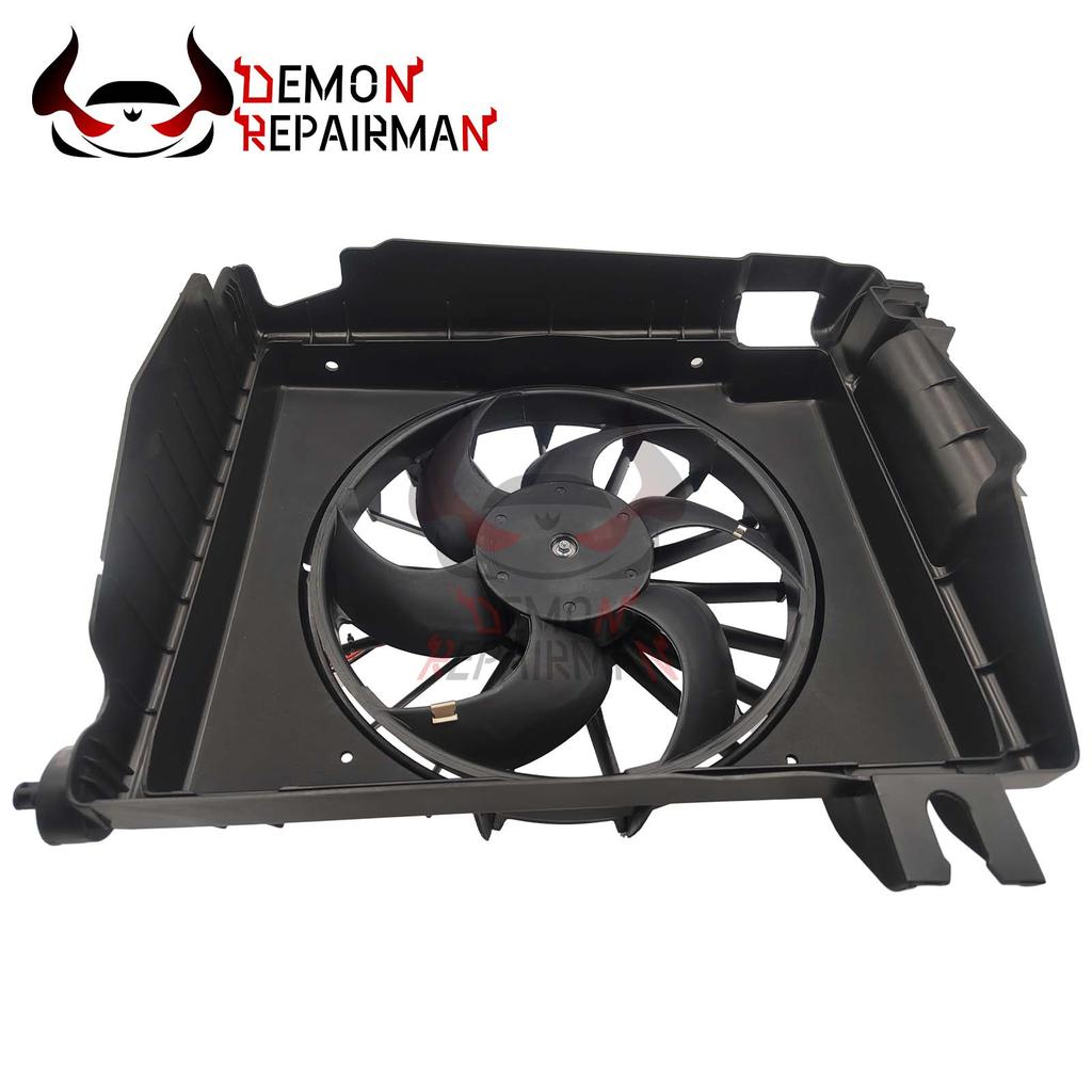 MURAH 5093760AA Cooling Radiator Fan Assembly 5080646AA For DODGE RAM 1500 2500 5080647AB CH3113103 