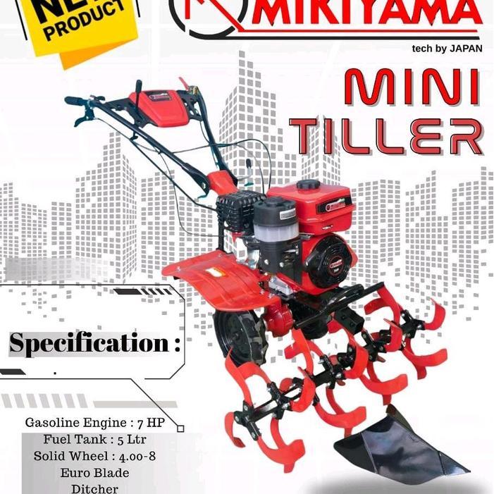 MINI TILLER, CULTIVATOR MIKIYAMA PENGGEMBUR TANAH, CULTIVATOR BAJAK, CULTIVATOR KEBUN