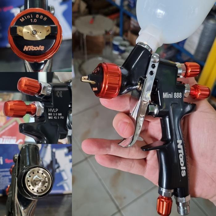 SPRAY GUN MINI HVLP NTOOLS MINI 888