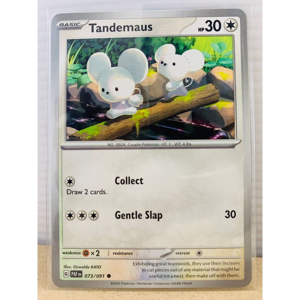 Tandemaus #73 Pokemon Paldean Fates