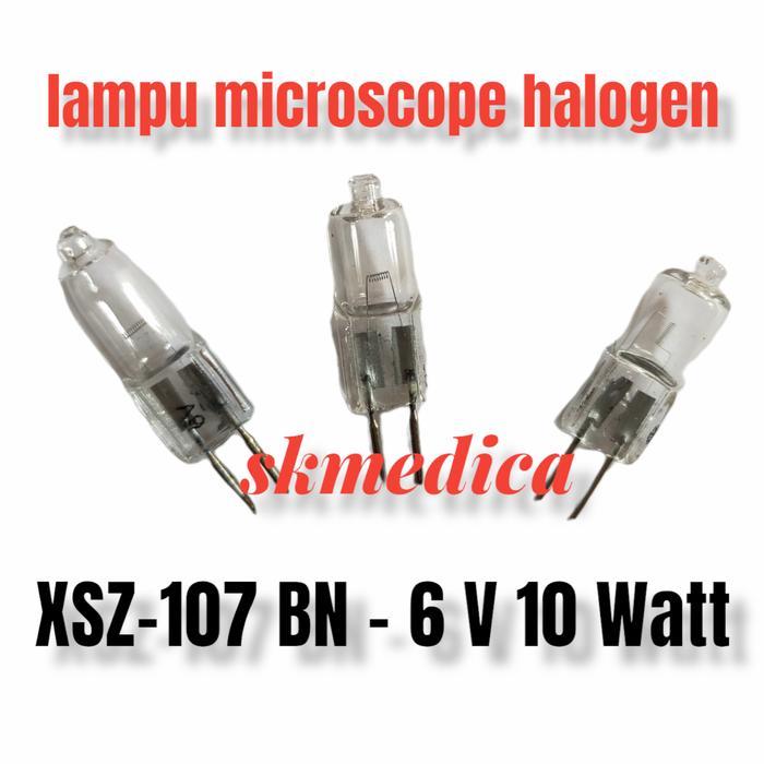 lampu microscope binocular halogen XSZ-107BN