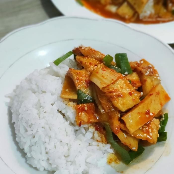 

Mamiseler45 - Spicy Odeng With Cheese 250G - Makanan Korea Pedas Otak-Otak Ikan