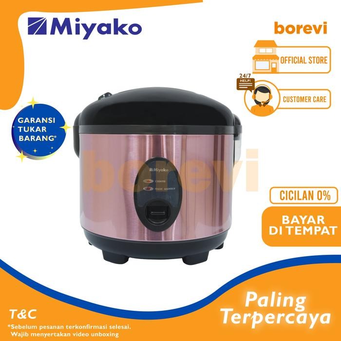 Miyako Mcm 508 Sbc Magic Com 1.8 Liter Rice Cooker 3 In 1 Penanak Nasi Listrik Pemanas Air