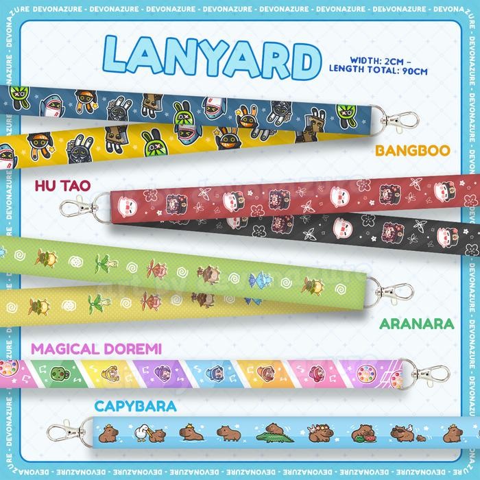 

Cute Lanyard - Genshin / Doremi / Capybara / Bangboo