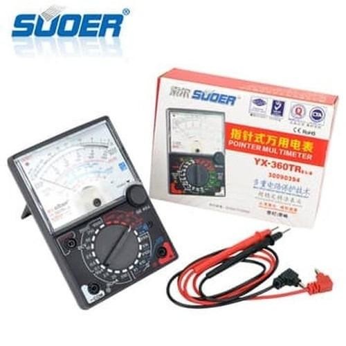 Bestbuy04 Suoer Avo Meter Analog Pointer Multimeter + Baterai Yx-360Tr Soer