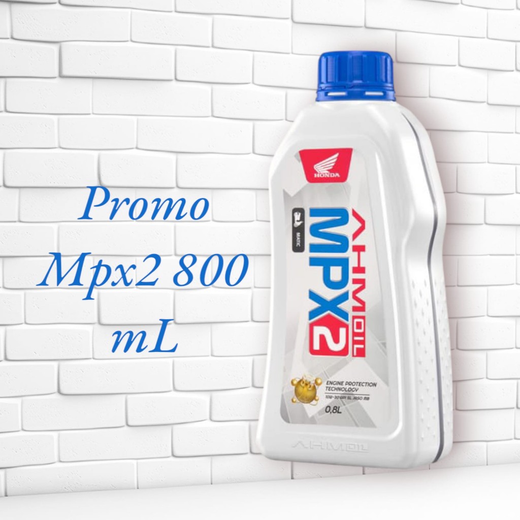 Oli Mpx2 matic 800 mL Pelumas motor Honda Beat fi Vario Fi Scoopy fi Spacy fi dll