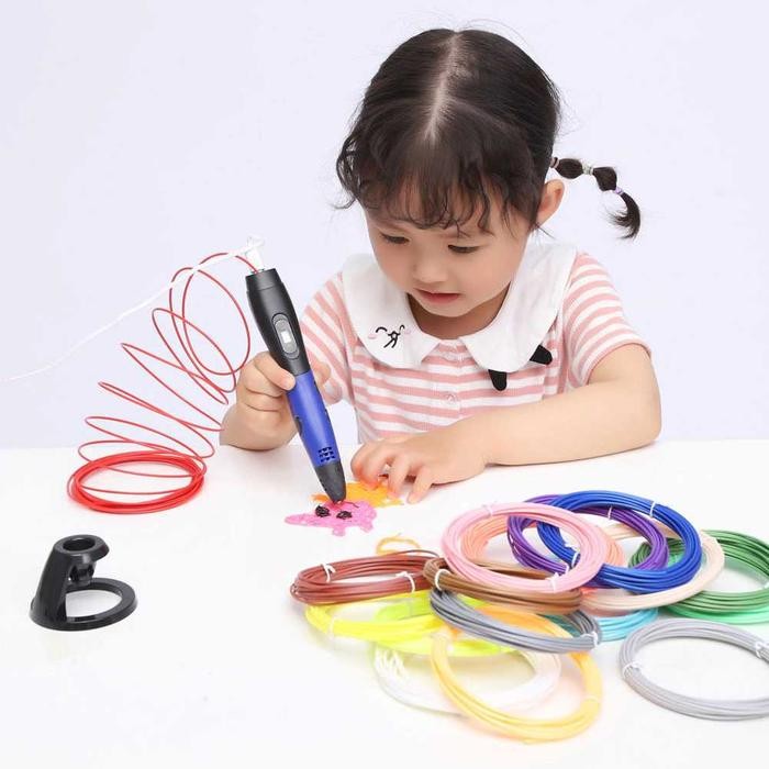 

Melayani Faktur Pajak! 5 Meter Tinta Refill Isi Ulang 3D Pen Printer Filament 1.75Mm Pla Isi 10