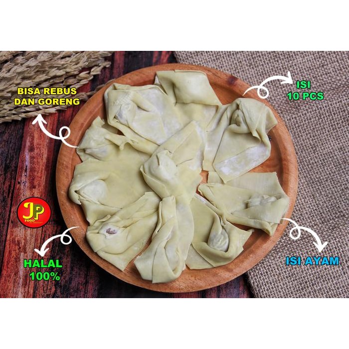 

Pilihan- Pangsit Rebus Dan Goreng Isi Ayam