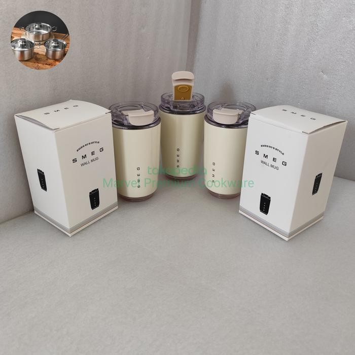 original Smeg Wall Mug 240Ml - Smeg Tumbler 50'S Retro Style New