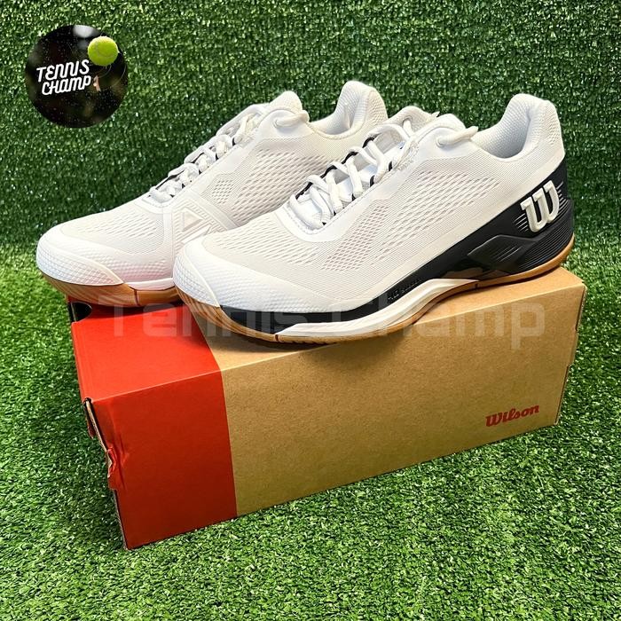 Sepatu Tenis Wilson Rush Pro 4.0/Tennis Shoe Wilson White Gumia Ori Best Seller