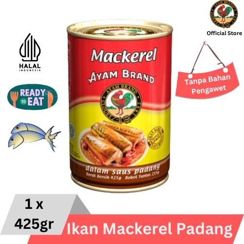 

Pilihan- Ayam Brand - Ikan Mackerel Kaleng Bulat Saus Padang 425Gr