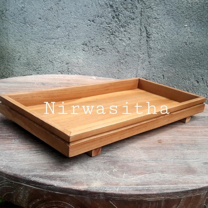 Nampan Kayu Jati ~ Nampan Saji ~ Nampan Kopi Teh