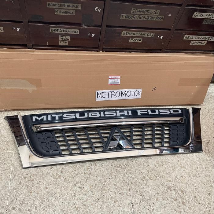 Grill Depan Mitsubishi Canter Ps125 Ps110 Chrome Gril Rambang