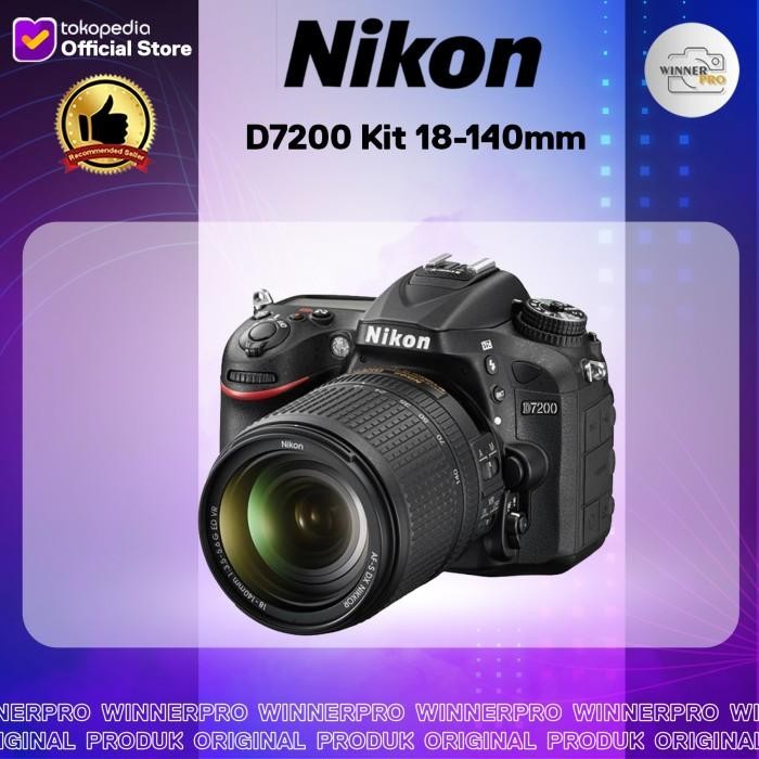 Nikon D7200 Kit 18-140mm / d7200 kit 18-140mm Shopeseler