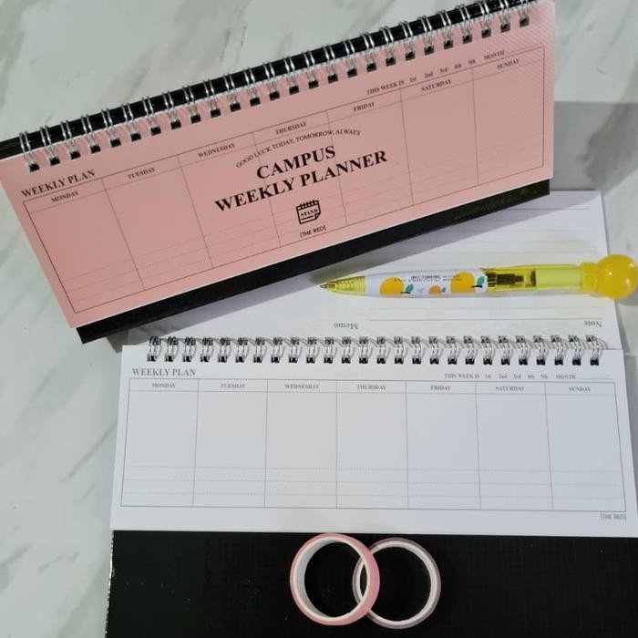 

Campus Weekly Planner