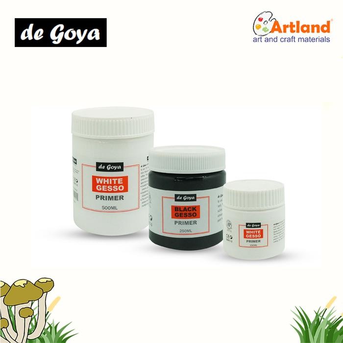 

NEW PRODUK DEGOYA GESSO PRIMER \\ WHITE & BLACK // MAWAR-89