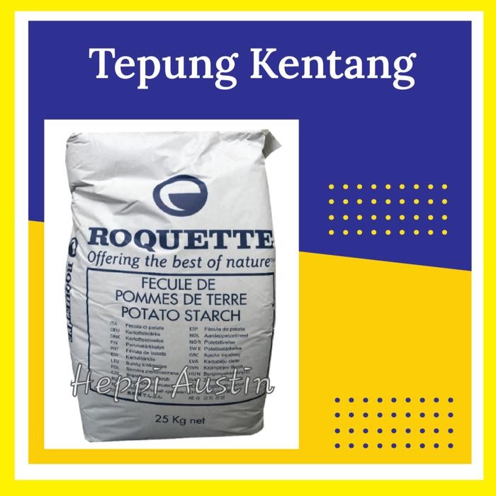 

Pilihan- Tepung Pati Kentang Potato Starch Roquette 1 Kg