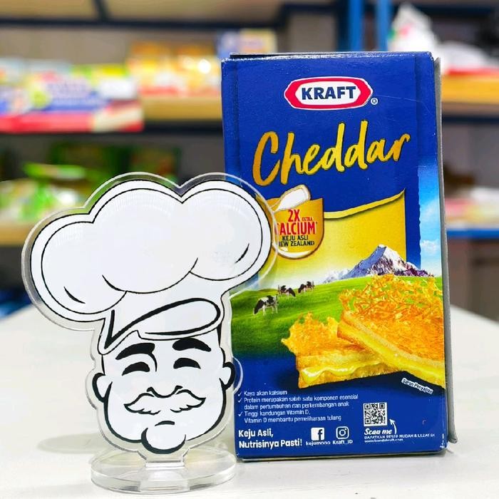 Pilihan- Keju Kraft Cheddar 165Gr / Keju Cheddar Kraft