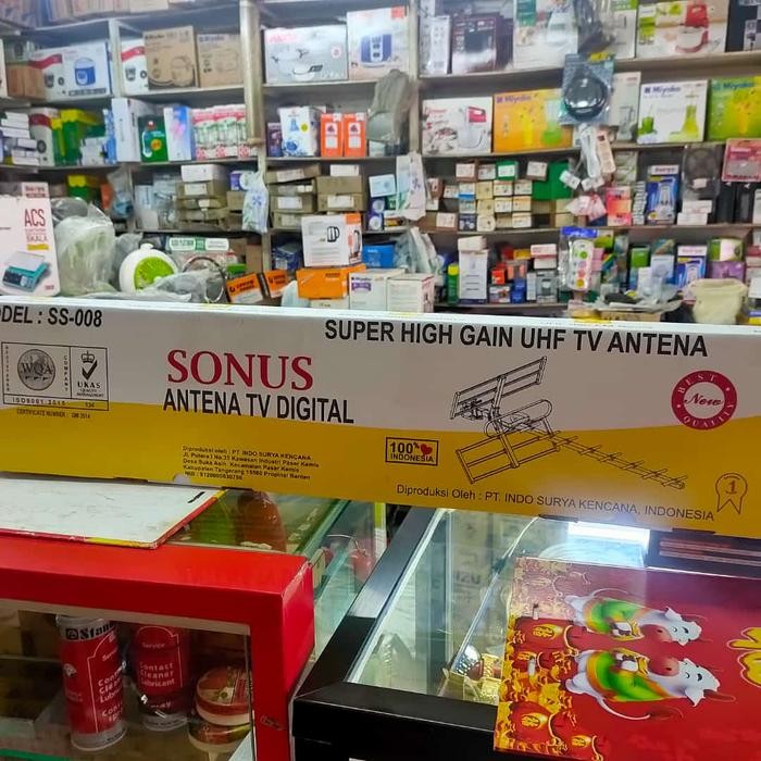 Antena Digital Tv Digital Led Sonus Ss-008 / Antena Tv Digital Outdoor