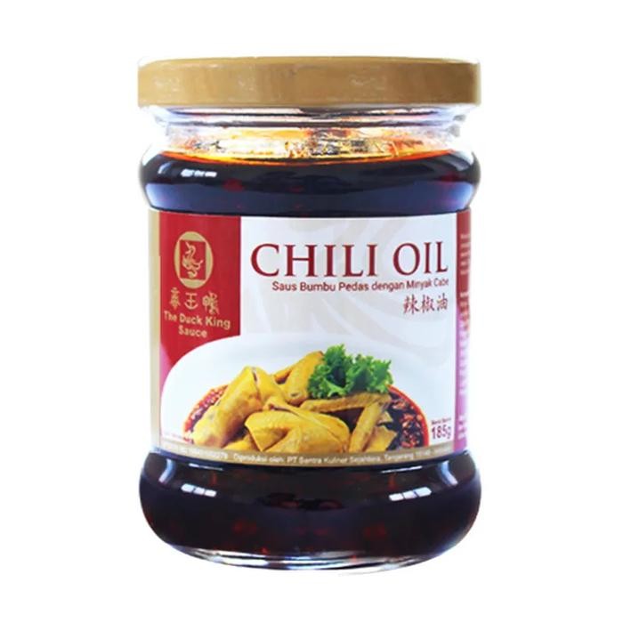 

TERMURAH The Duck King Chili Oil / Saus Bumbu Pedas Minyak Cabe 185 Gr READY STOCK
