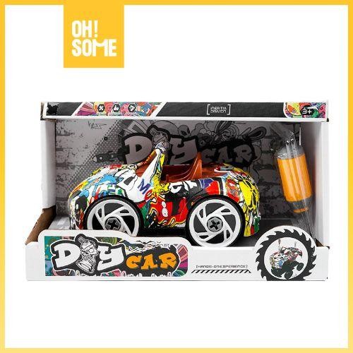 Pilihan- OhSome Yinhua Diy Graffiti Disassembly Vehicle /Car Toys/Toy Vehicles Mobil Toy