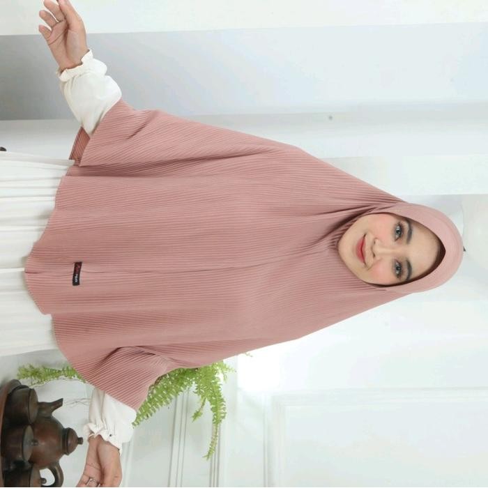 Pilihan- Hijab Instan Plisket Jumbo Original By Azka