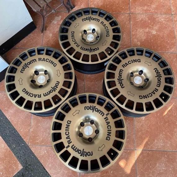 Terlaris Velg Rotiform Vce Usa R18 5X114/112 Gunmetal Rally Hrv Xpander Crv Brv