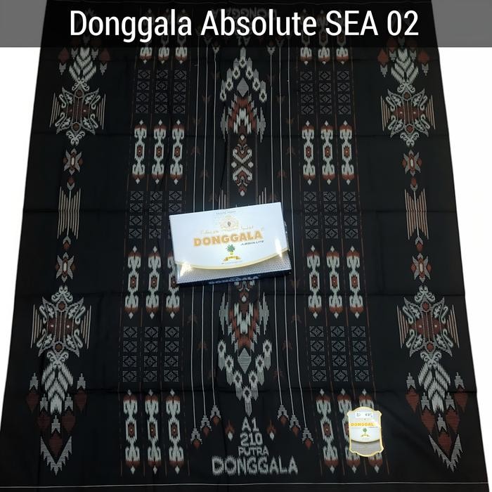 Sarung Tenun DONGGALA ASLI Original Habib Abdillah Alaydrus Balian Kembang Motif BHS Terbaru