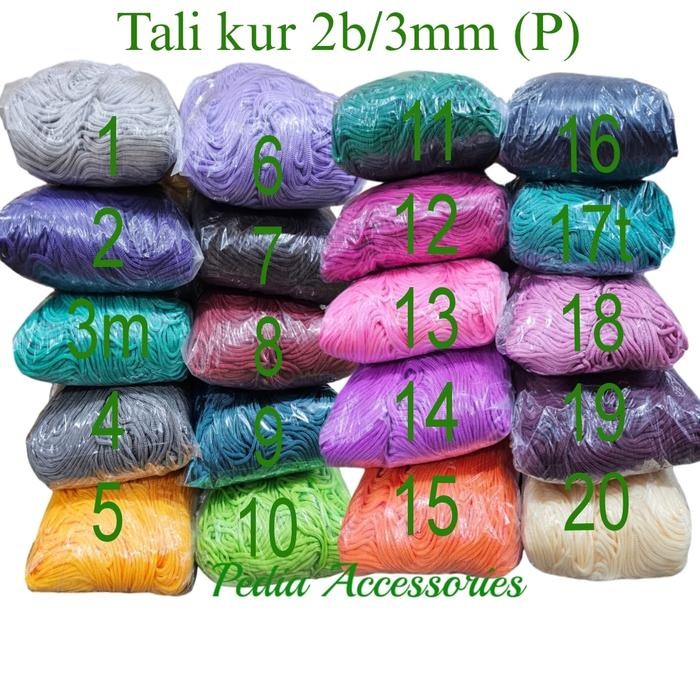 

New Tali Kur 2B / 3mm -1pak (900gram)